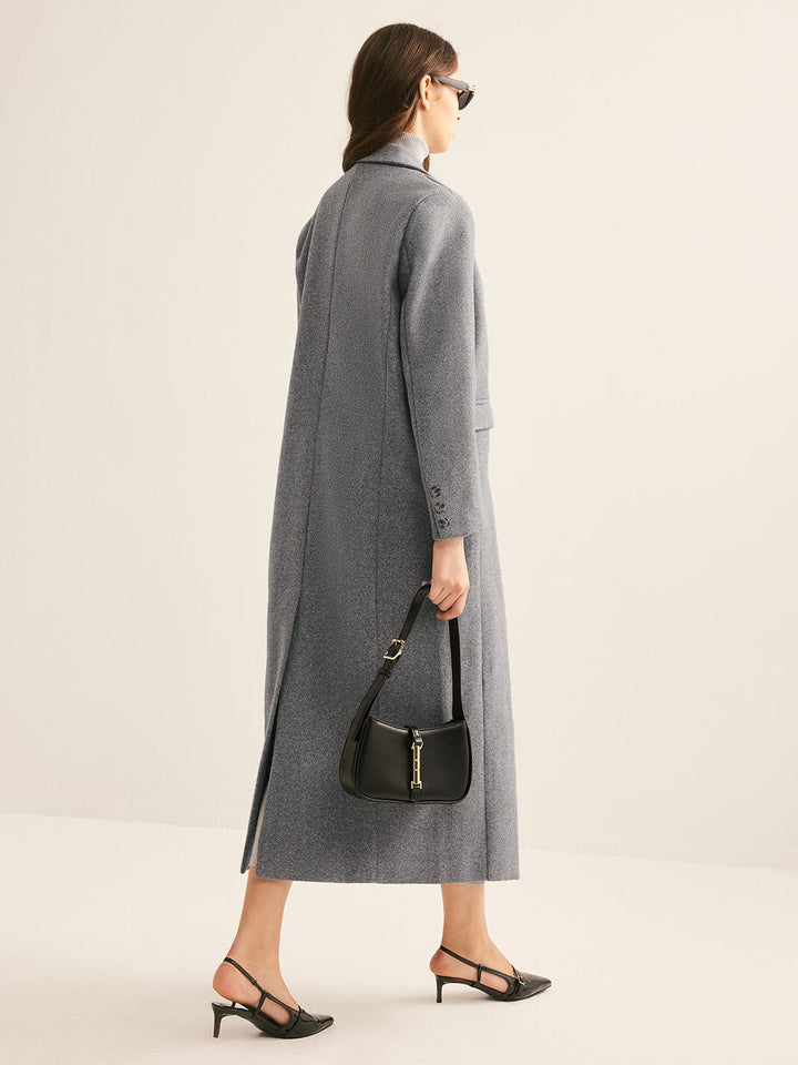 Kensington Double-Breasted Wool Coat