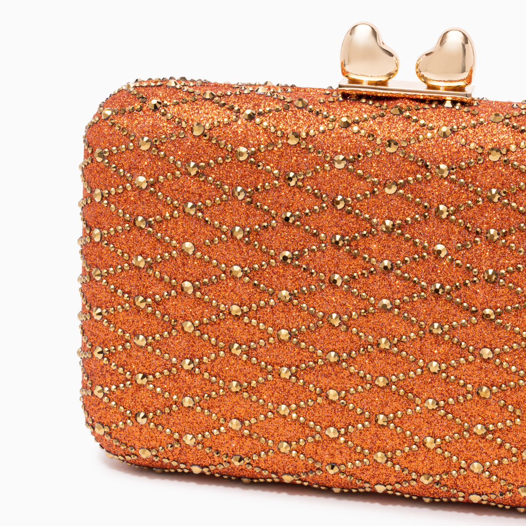 Lugano Lattice Clutch Bag