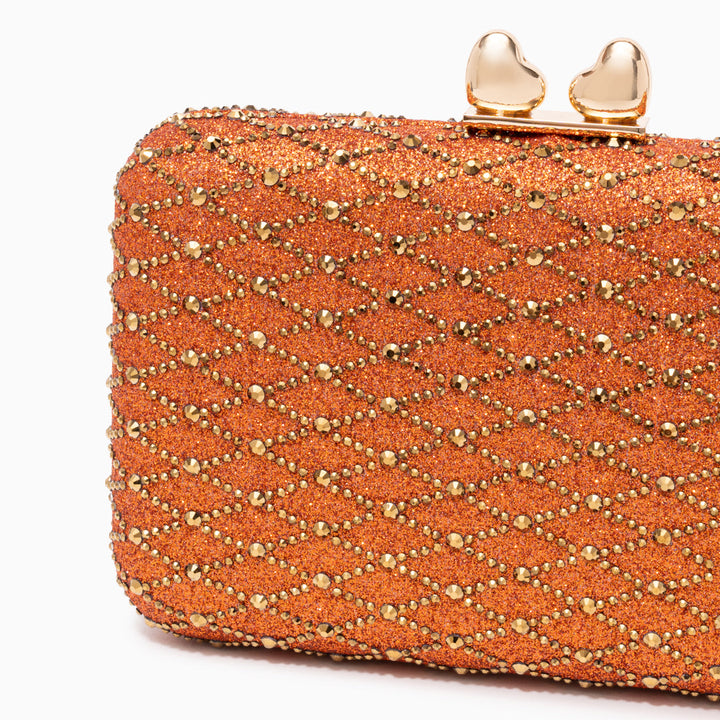 Lugano Lattice Clutch Bag