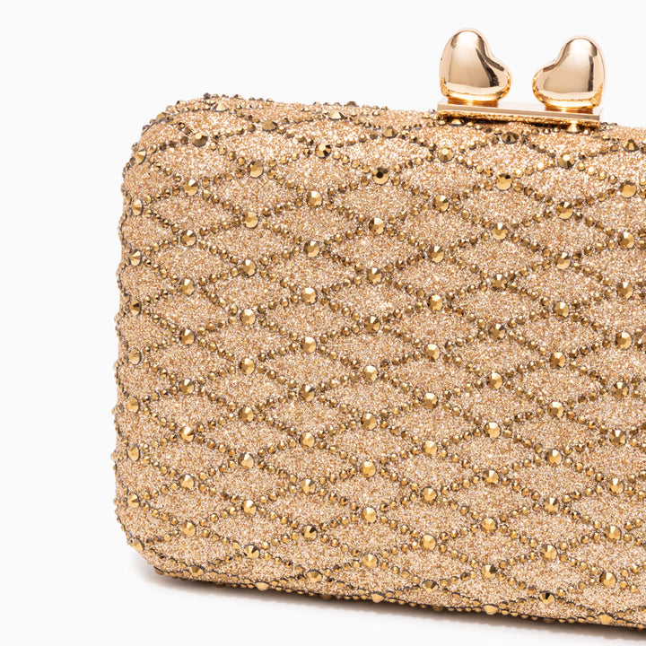 Lugano Lattice Clutch Bag