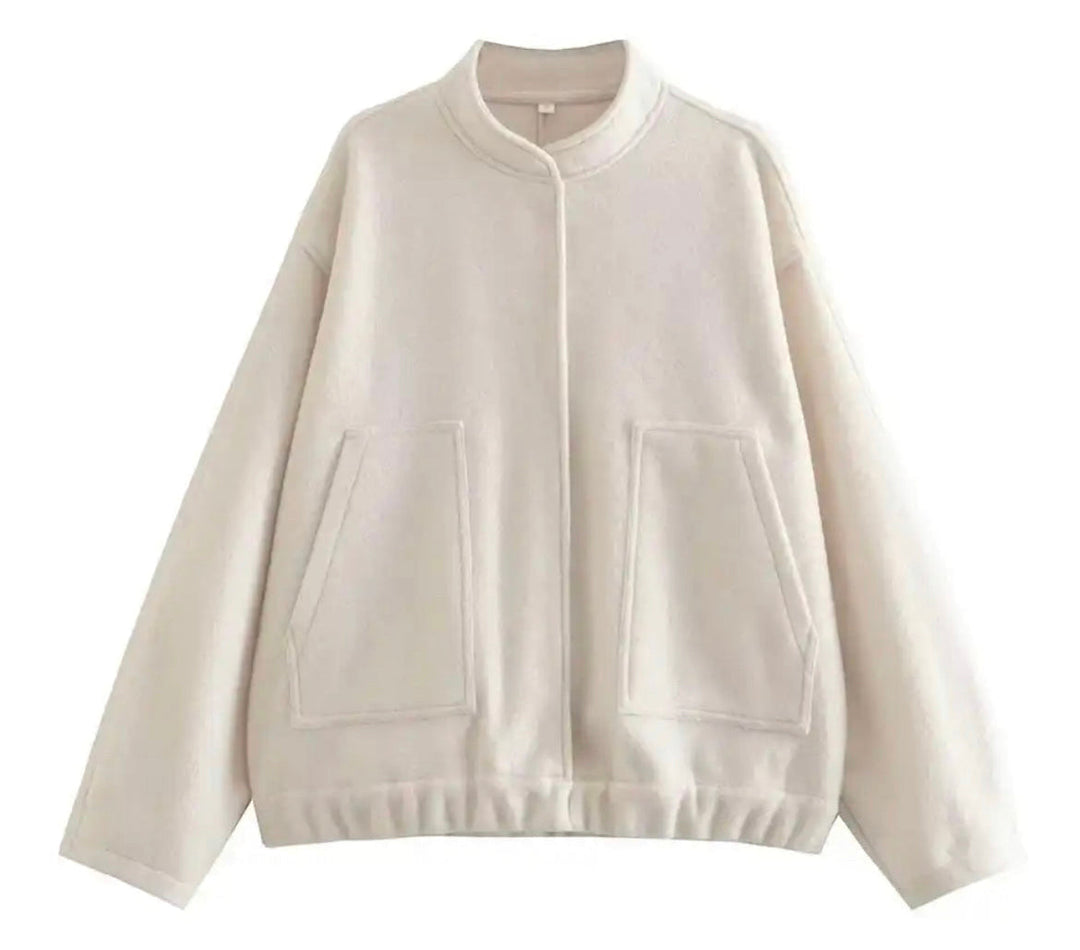 Paddington Plush Snap Front Jacket