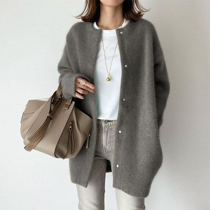 Willowmist Brushed Wool Cardigan