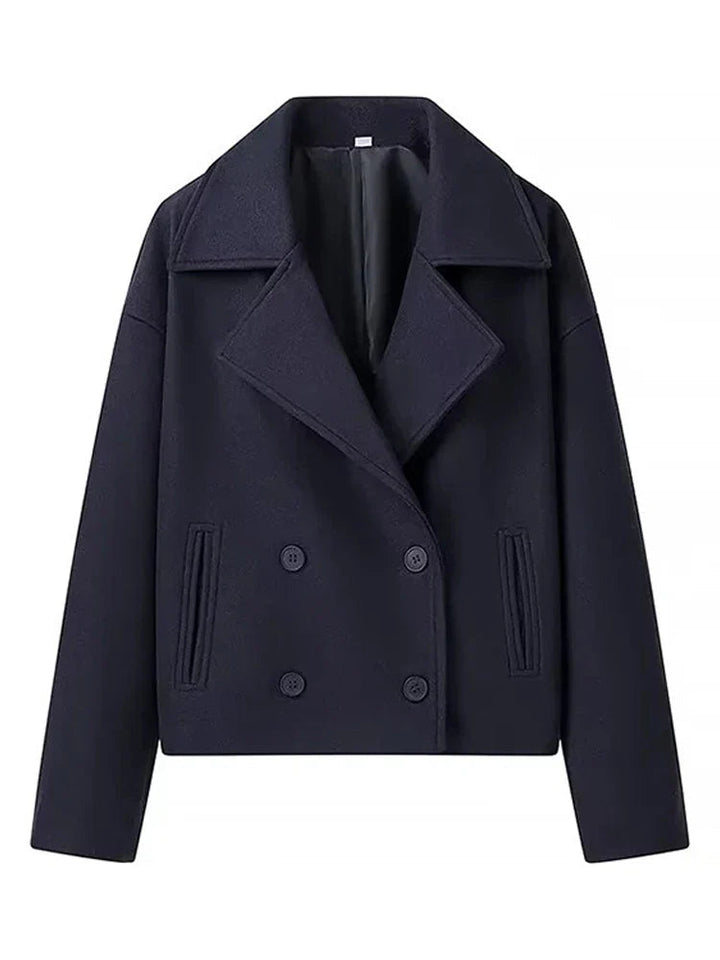 Amara Double Breasted Cropped Coat