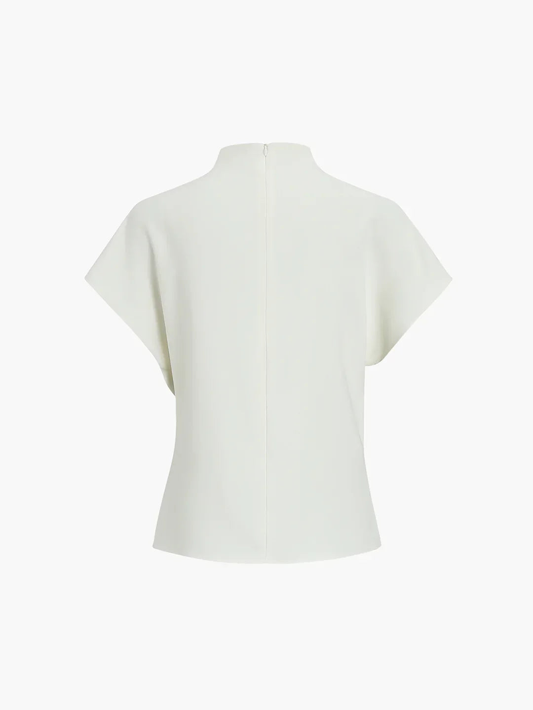 Elegant Style Minimalism Short Sleeve Top