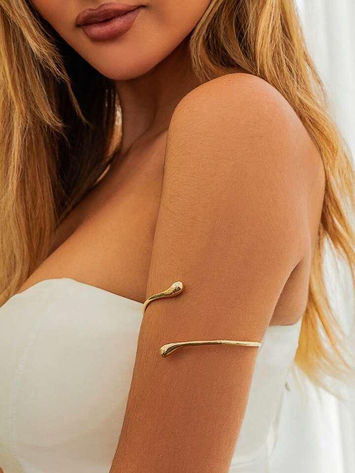 Chic Design Metal Drop Armband