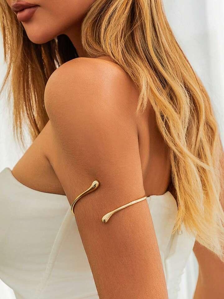 Chic Design Metal Drop Armband