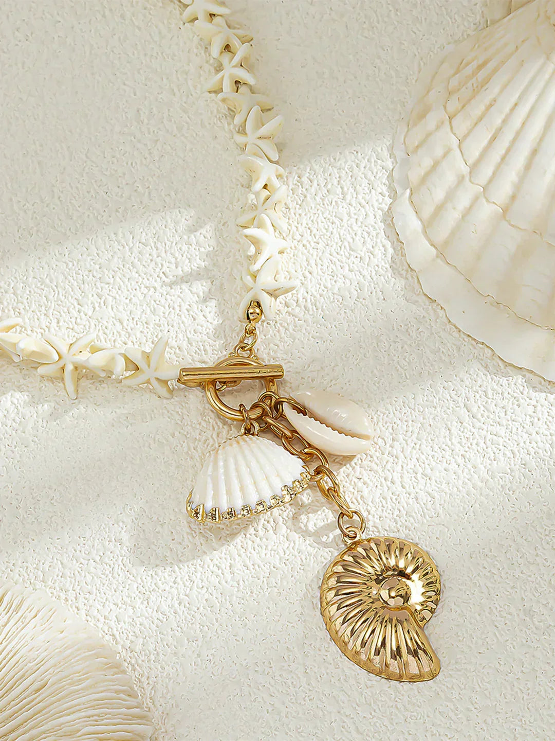Bohemian Style Pendant Beaded Necklace