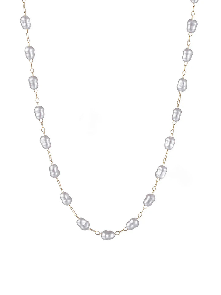 Minimalist Stackable Beaded Necklace