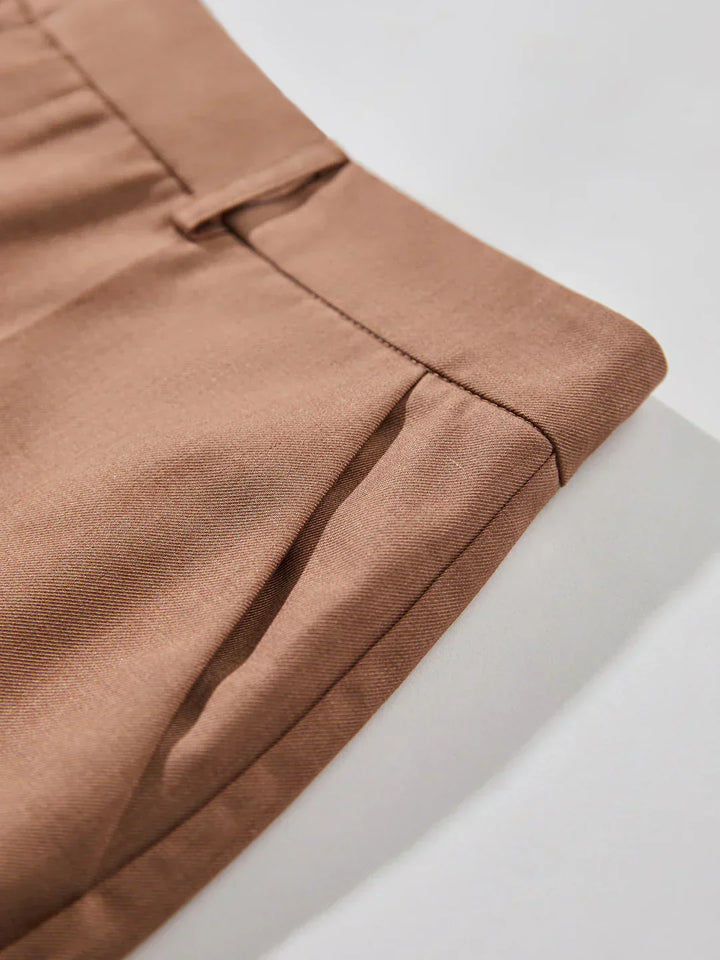 Elegant Ankle-Length Tailored Pants