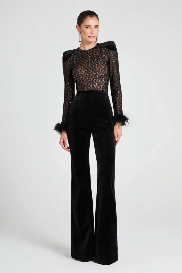 Darla Feather Jumpsuit