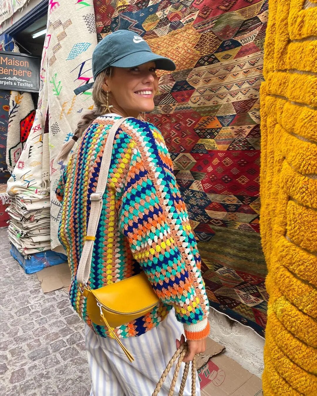 Fiesta Crochet Knit Cardigan