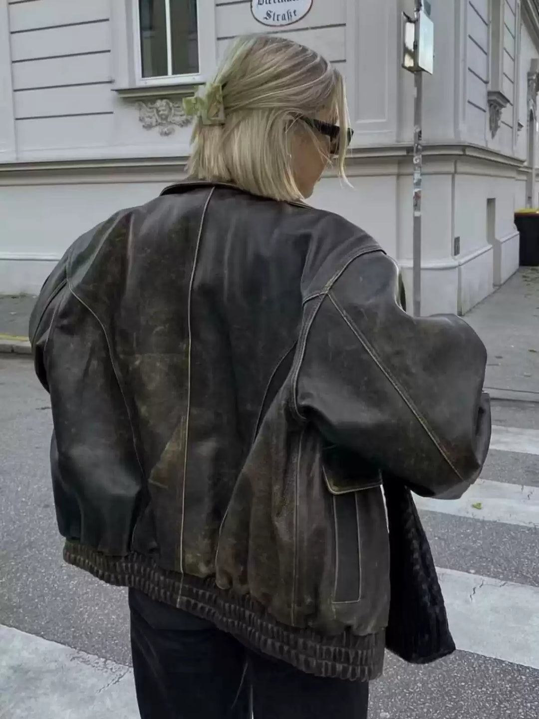 Ravyn Contrast Stitch Jacket