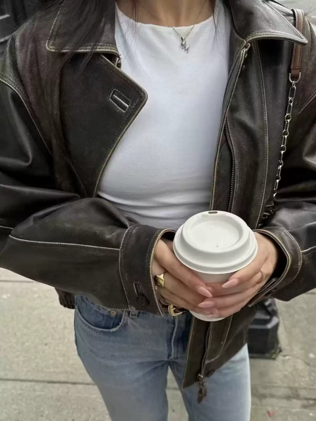 Ravyn Contrast Stitch Jacket