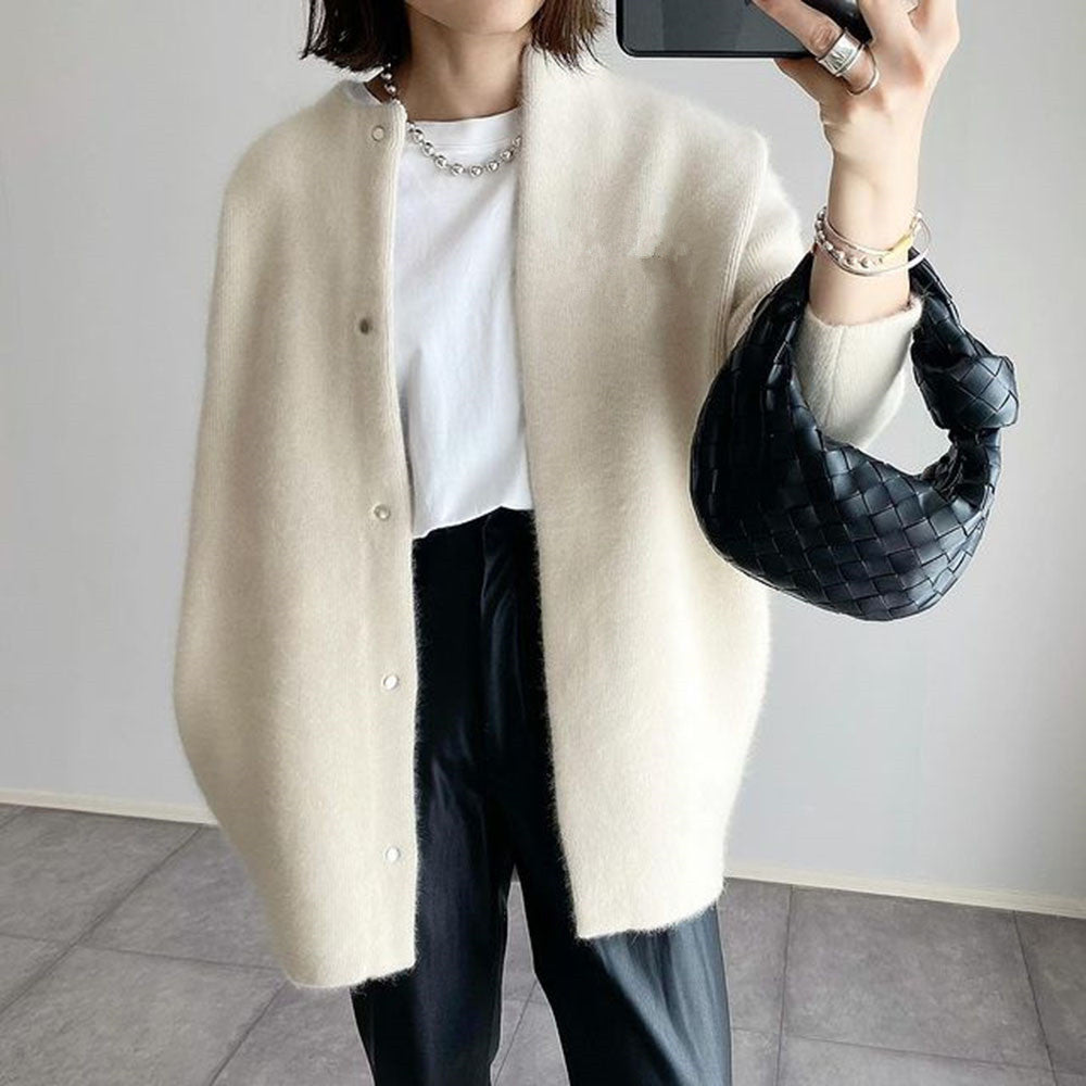 Willowmist Brushed Wool Cardigan