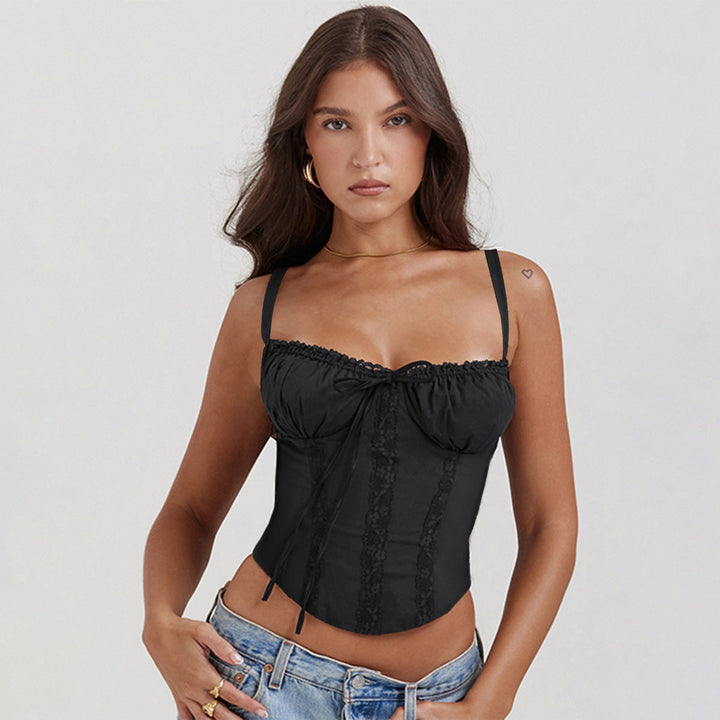 Espresso Lace Corset