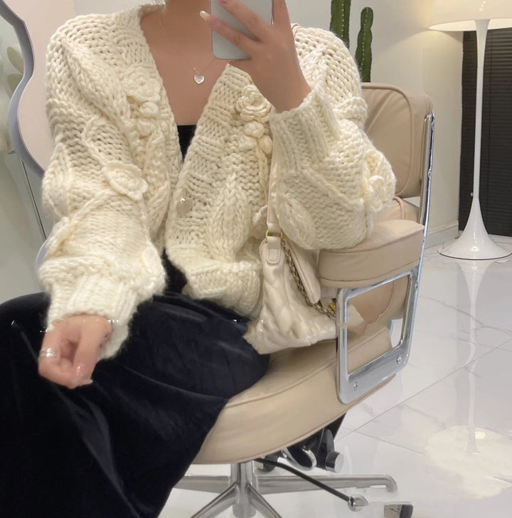 Rosabelle Chunky Knit Cardigan