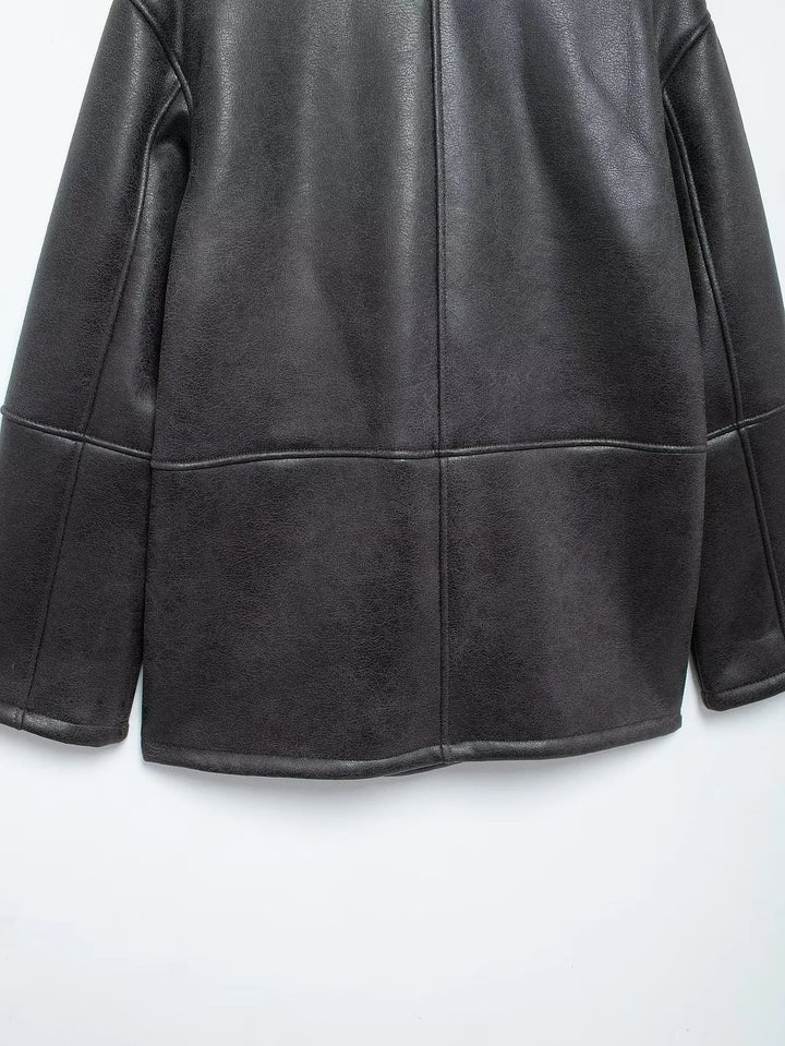 Alpine Affair Faux Shearling Coat