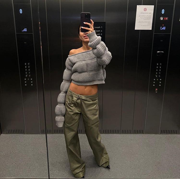 Noelle Off-Shoulder Knit Jumper