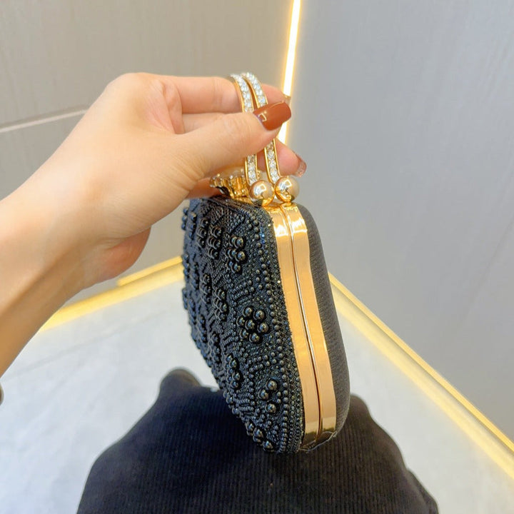Bologna Pearl Clutch Bag