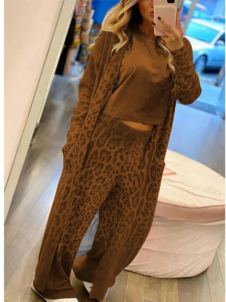 Savage Ease Knit Cardigan Set