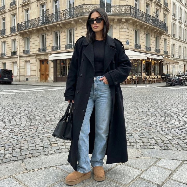 Rowan Oversized Wool Blend Coat