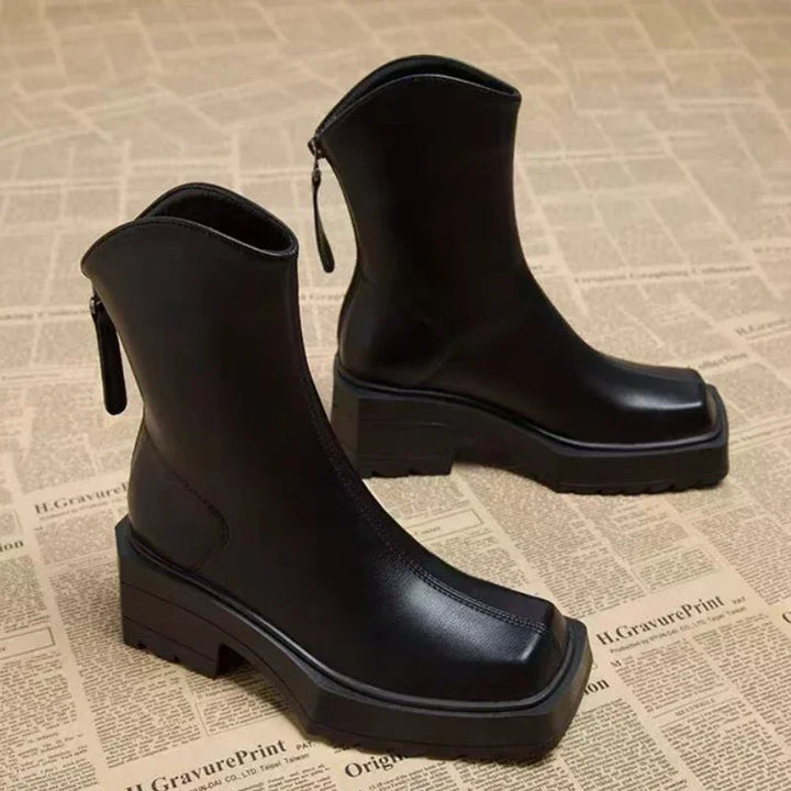 Rowan Chunky Platform Boots
