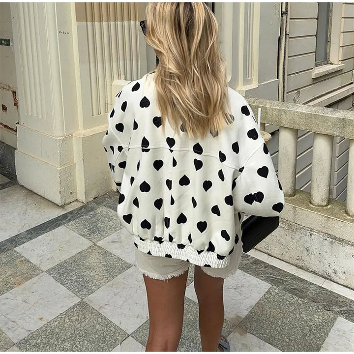 Hearts on Main Utility Jacket