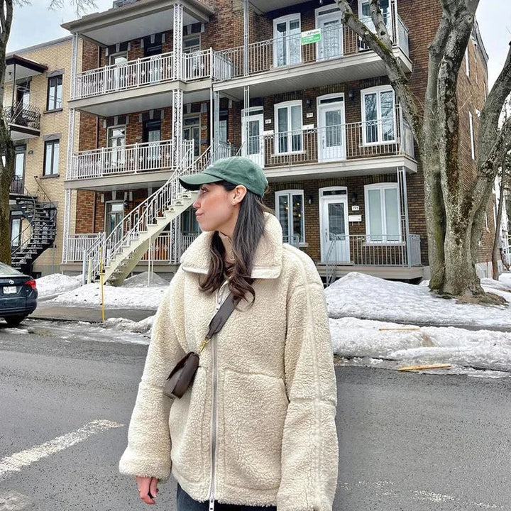 Frostbound Teddy Zip Jacket