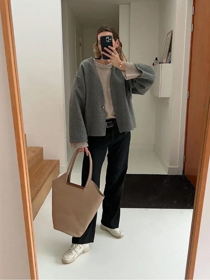 Rowan Street Oversized Wool Jacket