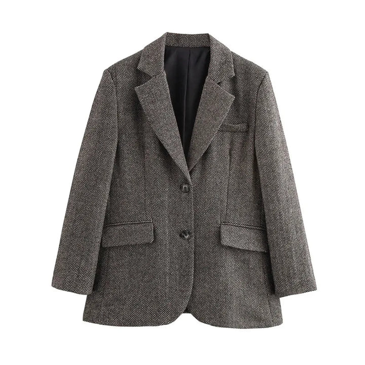 Isabelle Heritage Herringbone Blazer