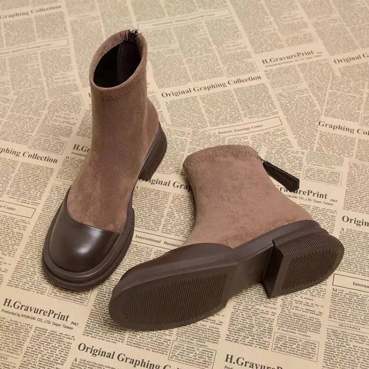 Harlow Knit Ankle Boots