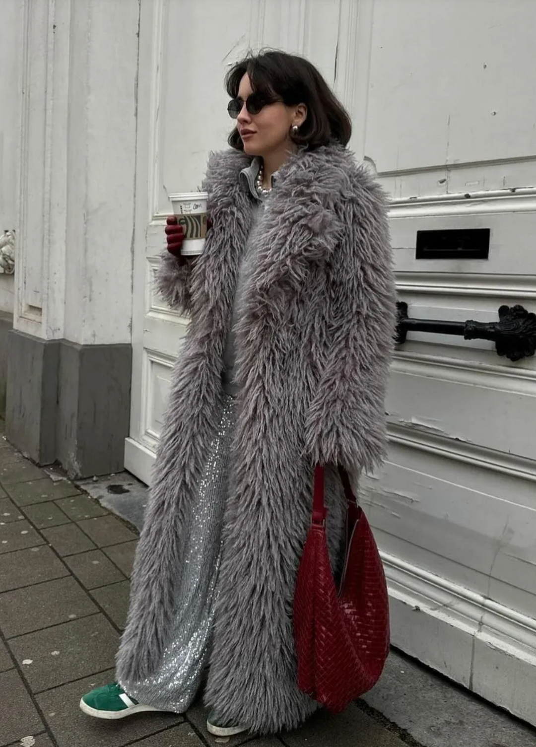 Empire Frost Faux Fur Coat