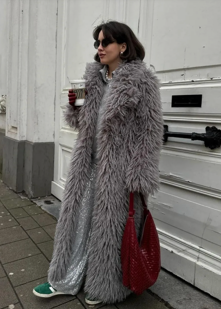 Empire Frost Faux Fur Coat