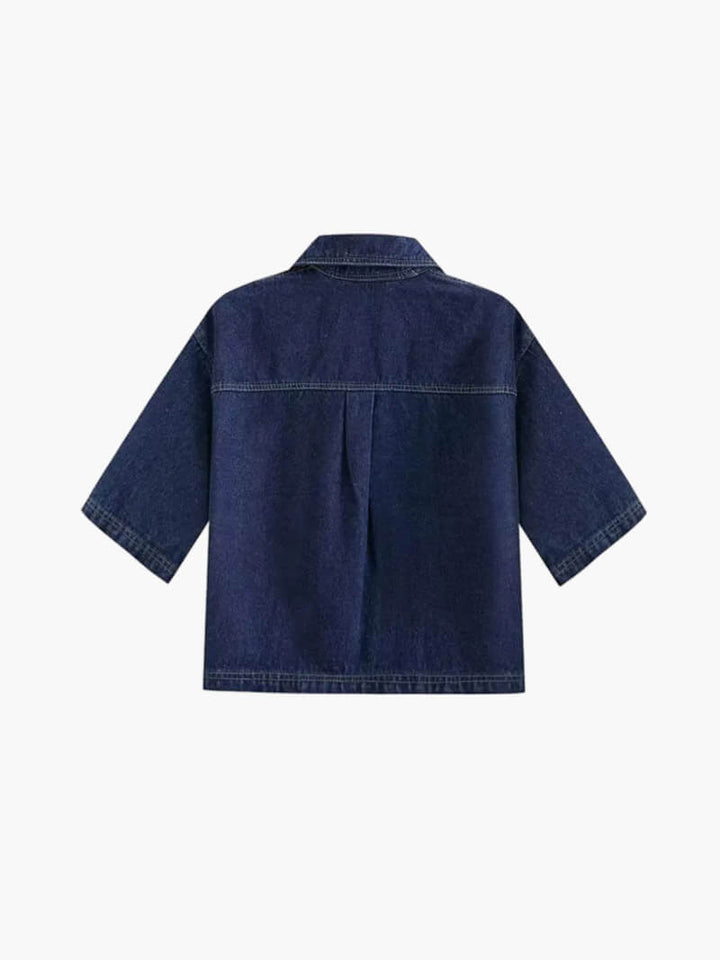 Soera Jade Denim Two-Piece Set