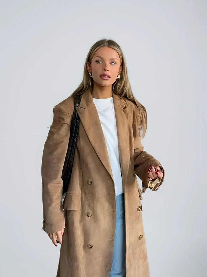 Crawford Drape Longline Coat