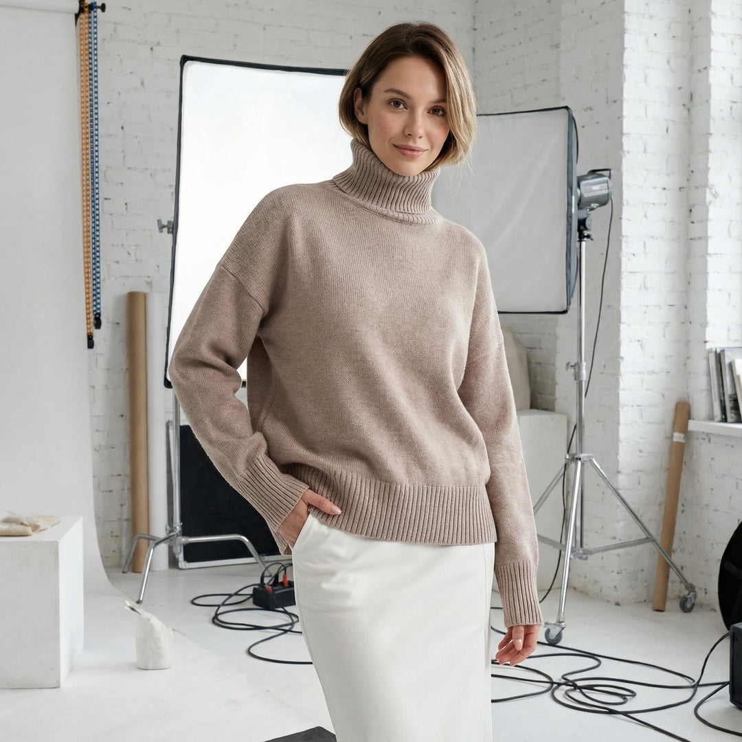 Cloudline Luxe Turtleneck Knit