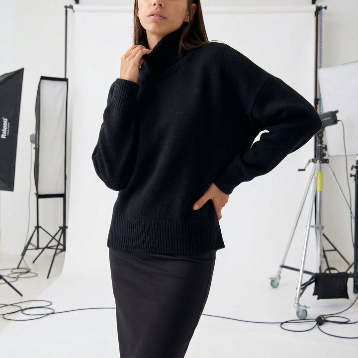 Cloudline Luxe Turtleneck Knit