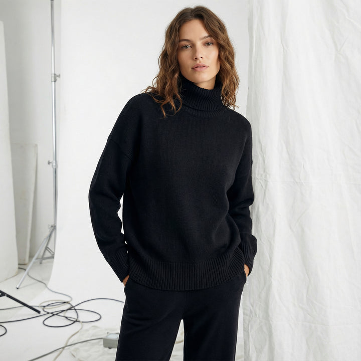 Cloudline Luxe Turtleneck Knit
