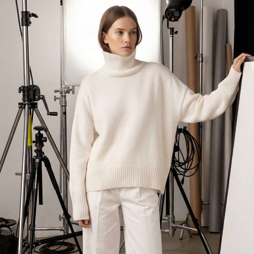 Cloudline Luxe Turtleneck Knit