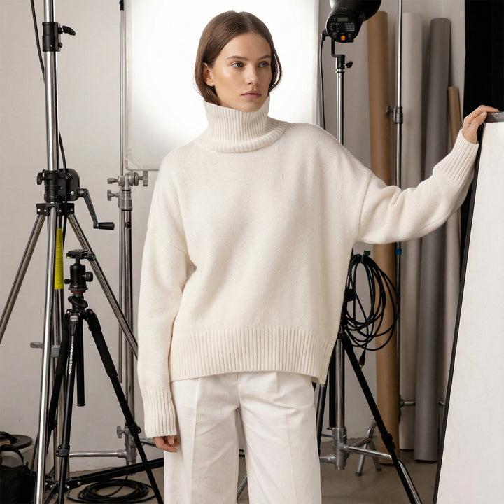 Cloudline Luxe Turtleneck Knit