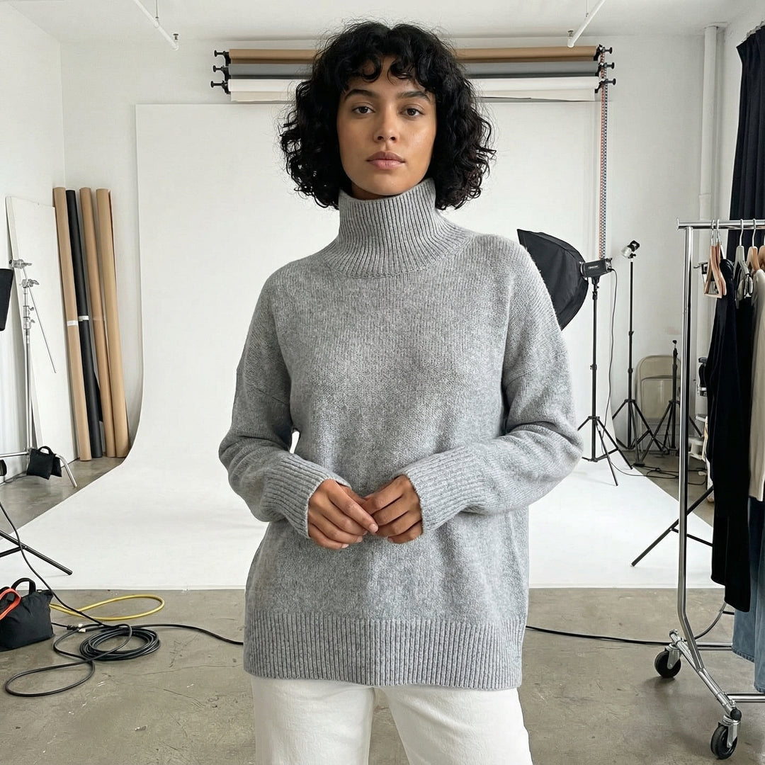 Cloudline Luxe Turtleneck Knit
