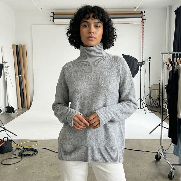 Cloudline Luxe Turtleneck Knit