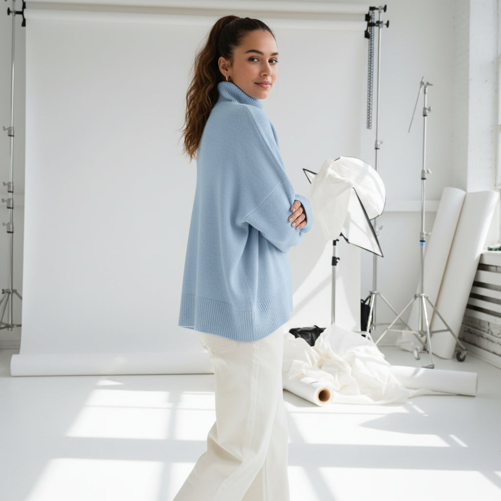 Cloudline Luxe Turtleneck Knit