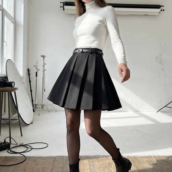 Structured Academia Skort
