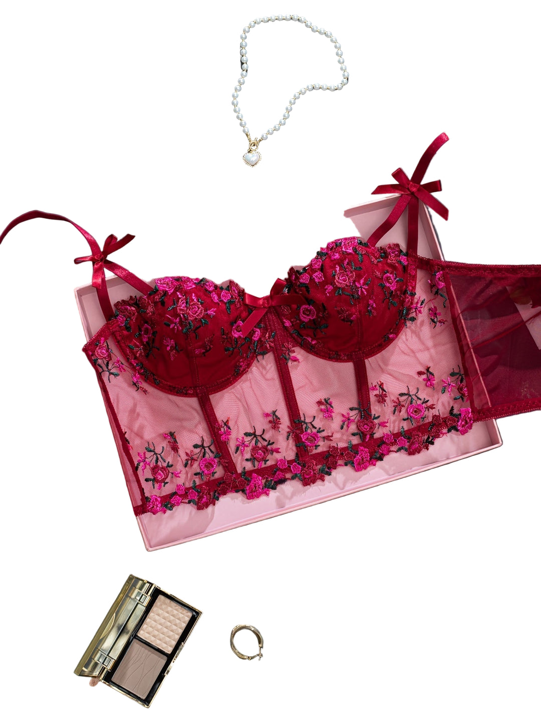 Taelira - Elegant Mesh Bralette