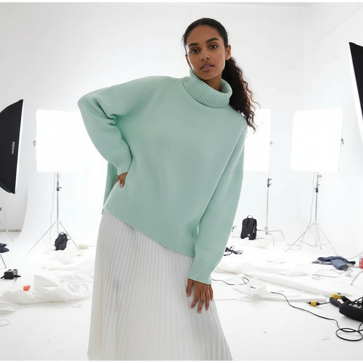 Cloudline Luxe Turtleneck Knit