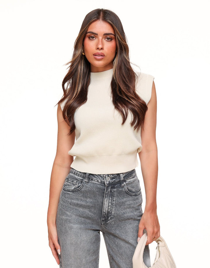 Beige Spencer - Top
