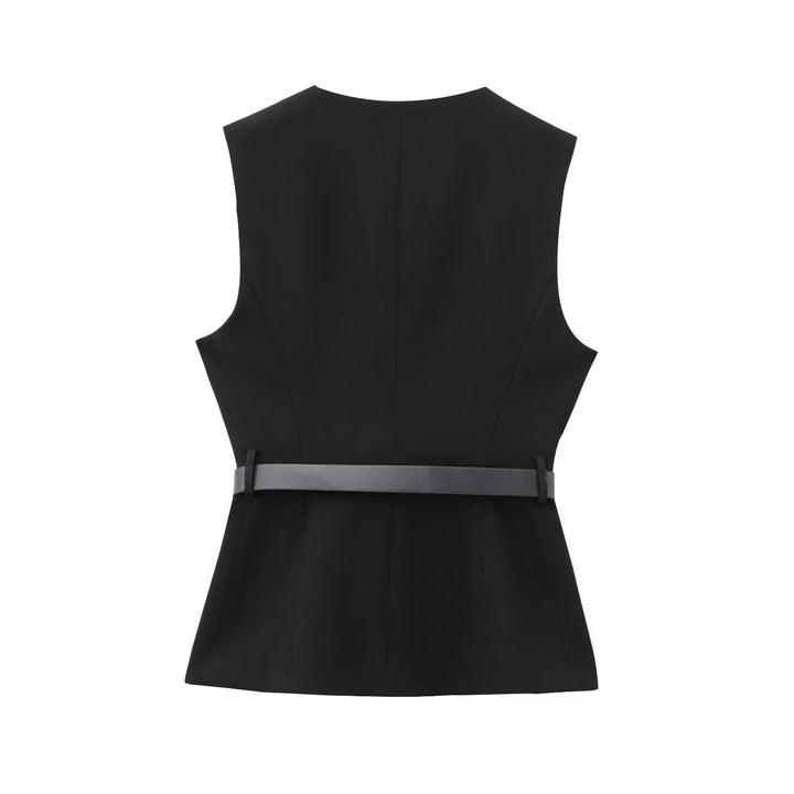 Regency Belted Vest Top