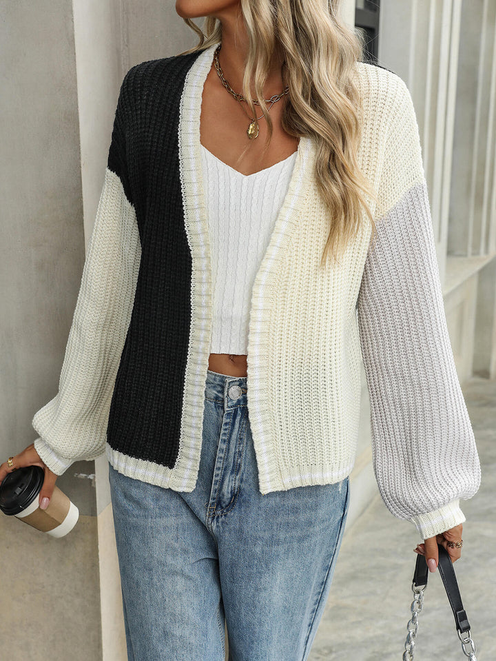 Metro Dusk Colourblock Cardigan
