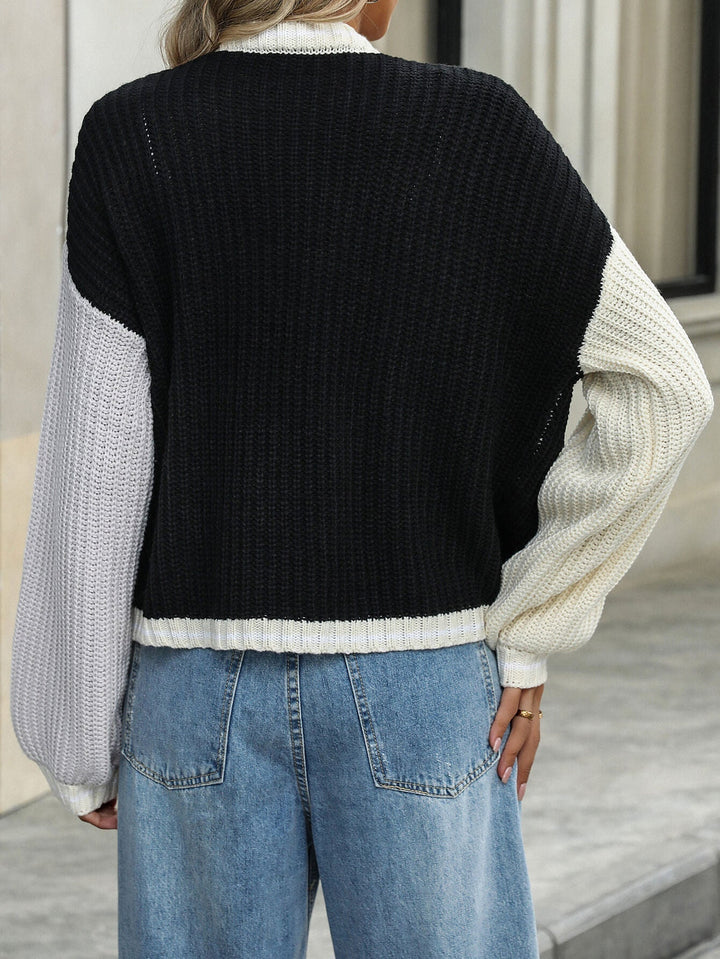 Metro Dusk Colourblock Cardigan